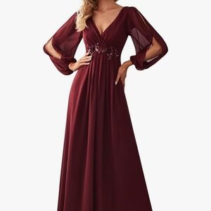 EverPretty, Medium US 6, Burgundy